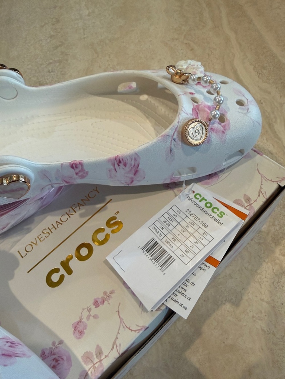Love Shack Fancy X Crocs Classic Ballet Flat - Picture 6 of 16